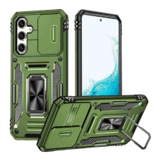 Чохол Samsung Galaxy A57 5G, Epik Camshield Army Ring, Army Green, Оливковий