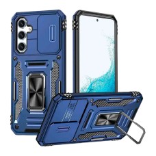 Чохол Samsung Galaxy A57 5G, Epik Camshield Army Ring, Navy, Синій