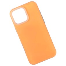 Чохол Apple iPhone 13 Pro Max, Matte Neon Box, Помаранчевий