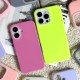 Чохол Apple iPhone 15, Matte Neon Box, Персиковий