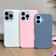 Чохол Apple iPhone 15, Matte Neon Box, Персиковий