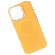 Чохол Apple iPhone 15 Pro, Matte Neon Box, MagSafe, Помаранчевий