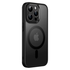 Чохол Apple iPhone 15 Pro, Guard Matte, MagSafe, Чорний