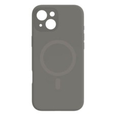 Чехол Apple iPhone 15, Air Beats Wide Strip Full Camera, MagSafe, Titanium Grey, Серый