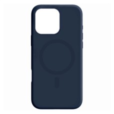 Чехол Apple iPhone 15, Air Beats Wide Strip, MagSafe, Dark Blue, Синий