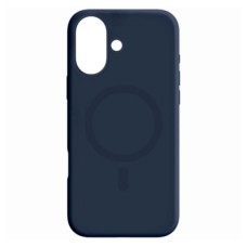 Чохол Apple iPhone 17, Air Beats Wide Strip, Dark Blue, MagSafe, Синій