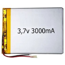 Акумулятор універсальний для гаджетів, 3000 mAh, 3,5 x 100 x 116 мм.