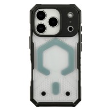 Чохол Apple iPhone 17 Pro, Pathfinder ArmorHex, Transparent Grey, MagSafe, Сірий