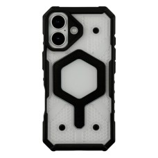 Чохол Apple iPhone 17, Pathfinder ArmorHex, Transparent Black, MagSafe, Чорний