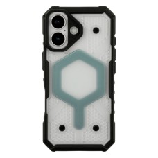 Чохол Apple iPhone 17, Pathfinder ArmorHex, Transparent Grey, MagSafe, Сірий