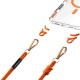 Чохол Apple iPhone 17 Air, Lanyard, MagSafe, Рожевий