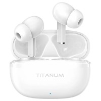 Наушники безпроводные TITANUM TW373, Стерео, Белый