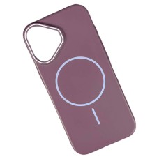Чохол Apple iPhone 17, Air Beats Delicate, Plum, MagSafe, Бордовий
