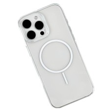 Чохол Apple iPhone 13 Pro Max, Air Beats Glossy, MagSafe, Прозорий
