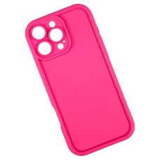 Чохол Apple iPhone 12, Shock Sides Resistant, Bright Pink, Рожевий