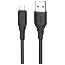USB кабель ColorWay CW-CBUM094-BK, MicroUSB, 1.0 м., Черный