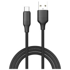 USB кабель ColorWay CW-CBUC102-BK, Type-C, 2.0 м., Черный