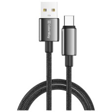 USB кабель ColorWay CW-CBUC098-BK, Type-C, 1.0 м., Черный