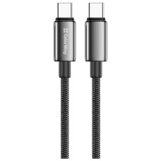 USB кабель ColorWay CW-CBPDCC099-BK, Type-C, 2.0 м., Черный