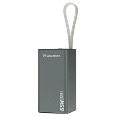 Повербанк (Power Bank) Wozinsky K65+, 30000 mAh, Сірий