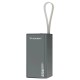 Повербанк (Power Bank) Wozinsky K65+, 30000 mAh, Сірий