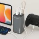 Повербанк (Power Bank) Wozinsky K65+, 30000 mAh, Сірий