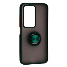Чехол Xiaomi Redmi 15, Goospery Ring Case, Зеленый