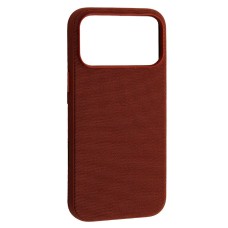Чохол Apple iPhone 17 Pro Max, TechWoven, Sienna, MagSafe, Бордовий