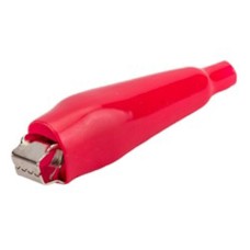 Затискач Крокодил 5A L=43mm J60024 Червоний
