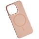 Чехол Apple iPhone 14, Air Beats, MagSafe, Бежевый