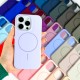 Чехол Apple iPhone 14, Air Beats, MagSafe, Ванильный