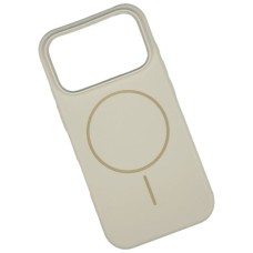Чохол Apple iPhone 17 Pro, Air Beats, MagSafe, Ванільний