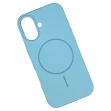 Чохол Apple iPhone 17, Air Beats, Light Cyan, MagSafe, Блакитний