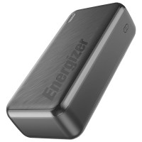 Повербанк (Power Bank) Energizer UE30055PQ, 30000 mAh, Чорний
