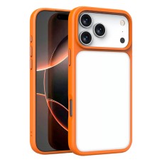Чохол Apple iPhone 17 Pro Max, Epik Metal Buttons, Помаранчевий