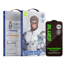 Захисне скло Apple iPhone 17, Blueo Drop-Resistant, 2.5D, Чорний