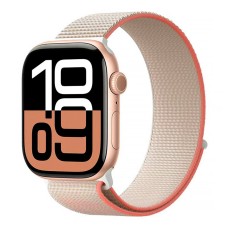 Ремінець Apple Watch 38, Watch 40, Blueo Woven, Pink Sand, Рожевий