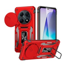 Чохол Xiaomi Poco M8 5G, Redmi Note 15, Epik Camshield Army Ring, Червоний