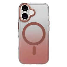 Чохол Apple iPhone 16, Phantom, Rose Gold, MagSafe, Рожевий