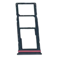 Слот SIM-карти (лоток) Infinix Smart 10, Smart 10 Plus (X6725B), з роз'ємом карти пам'яті, Чорний