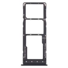 Слот SIM-карти (лоток) Infinix Hot 60i, з роз'ємом карти пам'яті, Чорний
