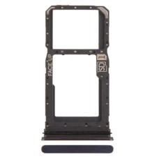 Слот SIM-карти (лоток) Motorola Moto G86, з роз'ємом карти пам'яті, Синій