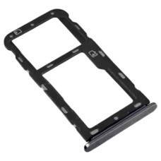 Слот SIM-карти (лоток) ZTE Blade A76 (Z2474), з роз'ємом карти пам'яті, Чорний