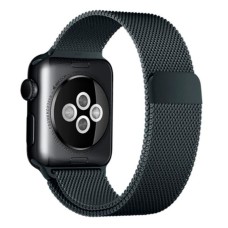 Ремінець Apple Watch 42, Watch 44, Milanese loop, Space Gray, Сірий