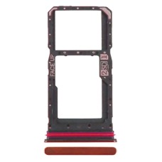 Слот SIM-карти (лоток) Motorola Moto G86, з роз'ємом карти пам'яті, Червоний