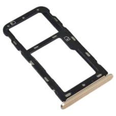 Слот SIM-карти (лоток) ZTE Blade A76 (Z2474), з роз'ємом карти пам'яті, Золотий