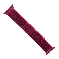 Ремінець Apple Watch 38, Watch 40, Nylon Loop, Dragon Fruit, Бордовий