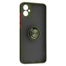 Чехол Samsung A576 Galaxy А57, Galaxy A57 5G, Goospery Ring Case, Khaki, Зеленый
