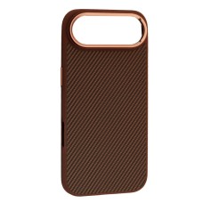 Чохол Apple iPhone 17 Air, KEVLAR, MagSafe, Коричневий