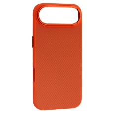 Чохол Apple iPhone 17 Air, KEVLAR, MagSafe, Помаранчевий